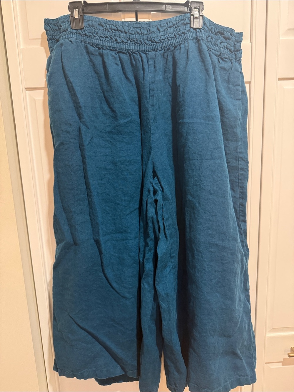 Anthropologie Somerset 100% Linen Pull-On Pants